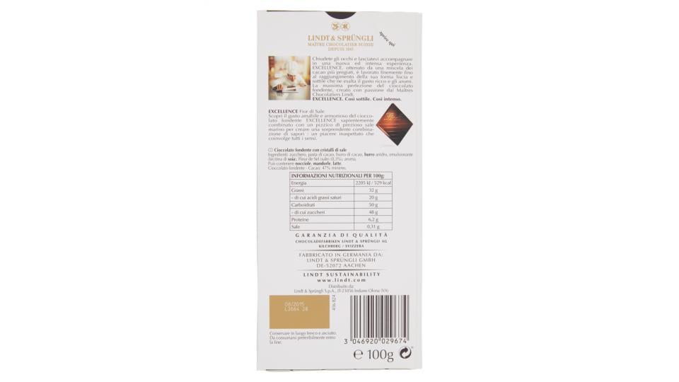 Lindt Excellence Fior di Sale fondente