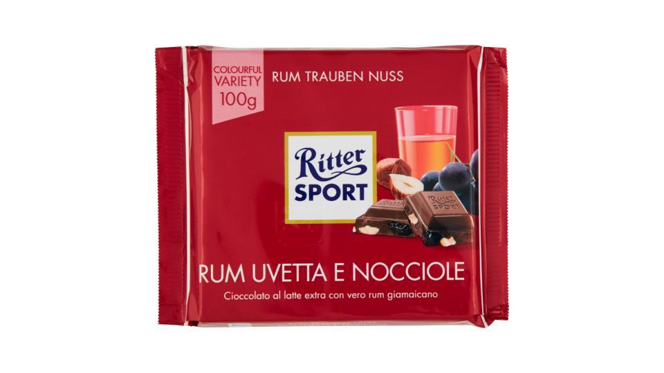 Ritter Sport Rum Uvetta e Nocciole