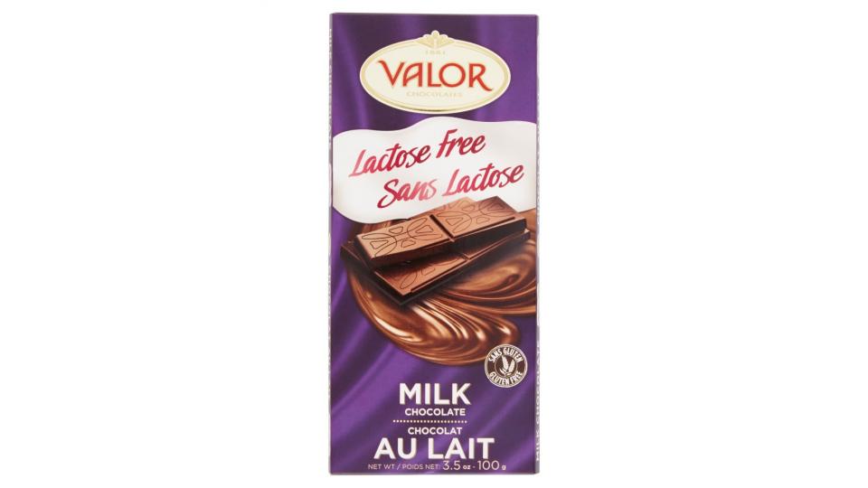 Valor Chocolates Lactose Free Milk Chocolate