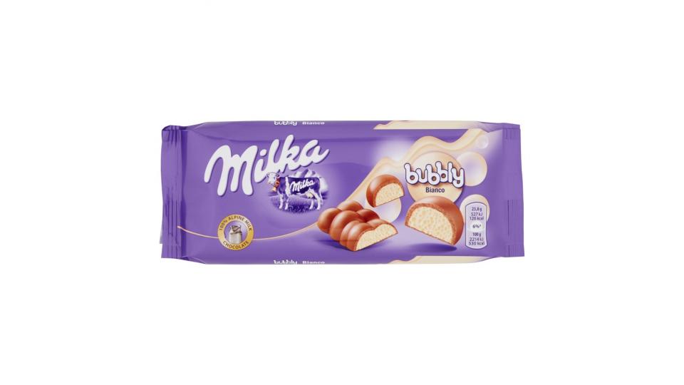 Milka bubbly Bianco