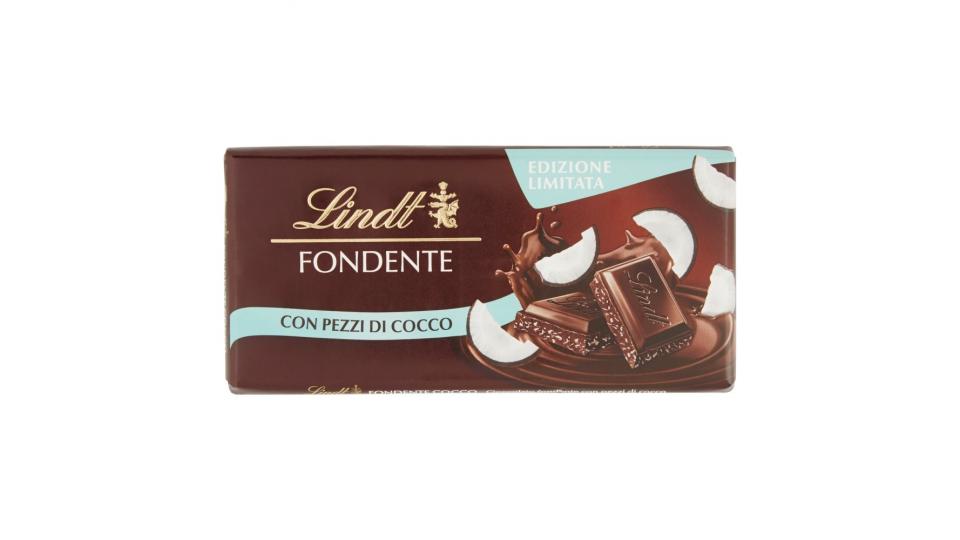 Lindt Fondente con pezzi di cocco