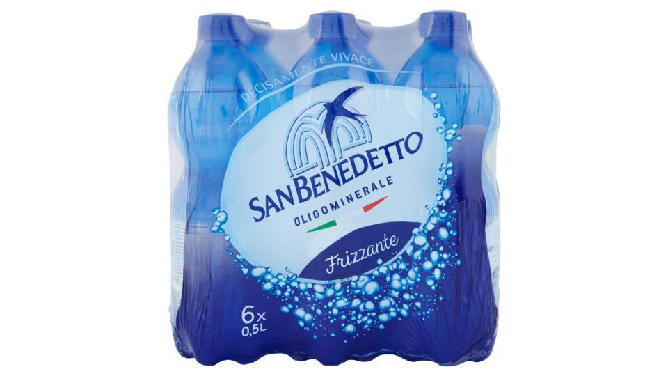 Acqua Minerale San Benedetto Benedicta frizzante 6 x
