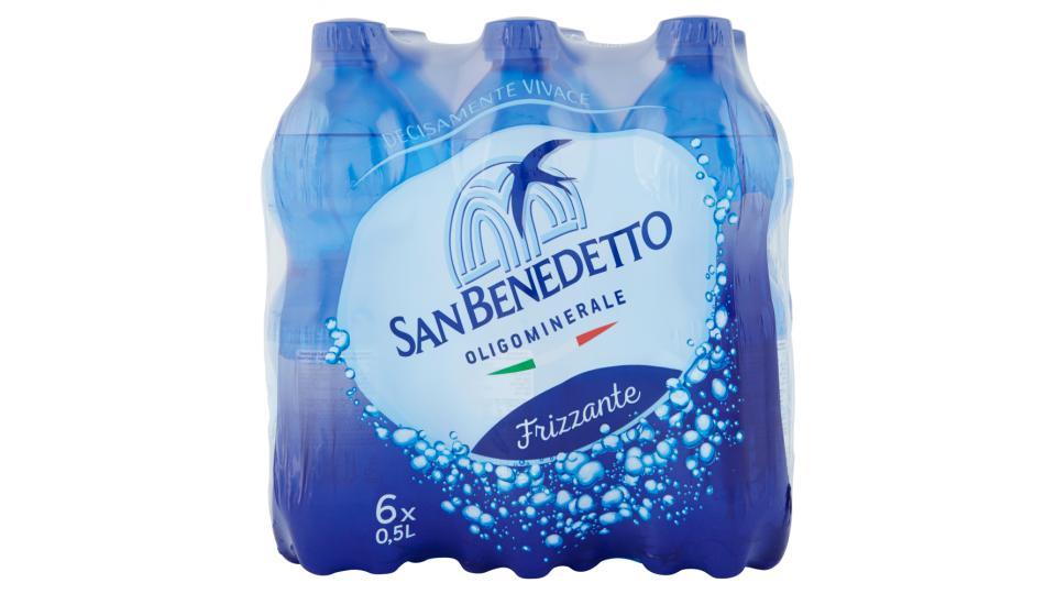 Acqua Minerale San Benedetto Benedicta frizzante 6 x