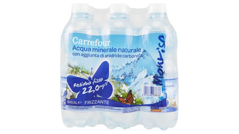 Carrefour Acqua minerale naturale Monviso Frizzante Luserna S.G.