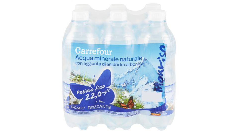 Carrefour Acqua minerale naturale Monviso Frizzante Luserna S.G.