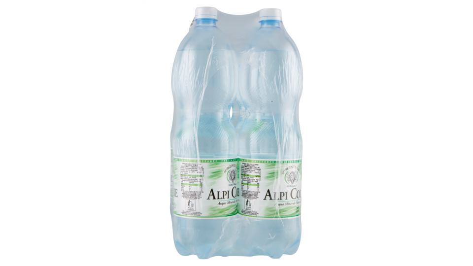 Alpi Cozie Acqua Minerale Naturale Frizzante Sorgente Oro