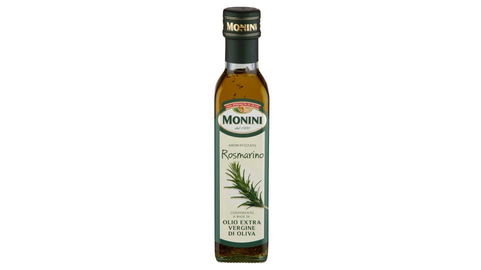 Monini Condimento a Base di Olio Extra Vergine di Oliva Aromatizzato Rosmarino