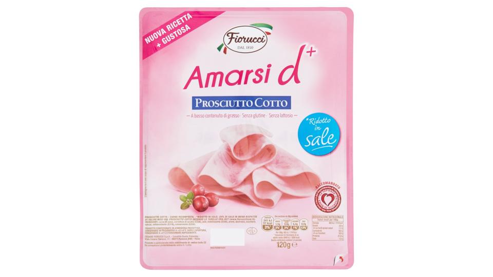 Fiorucci Amarsi d+ Prosciutto Cotto