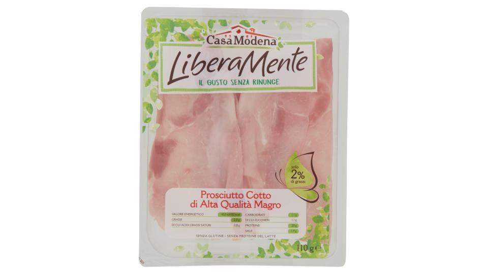 Casa Modena LiberaMente Prosciutto Cotto di Alta Qualità Magro