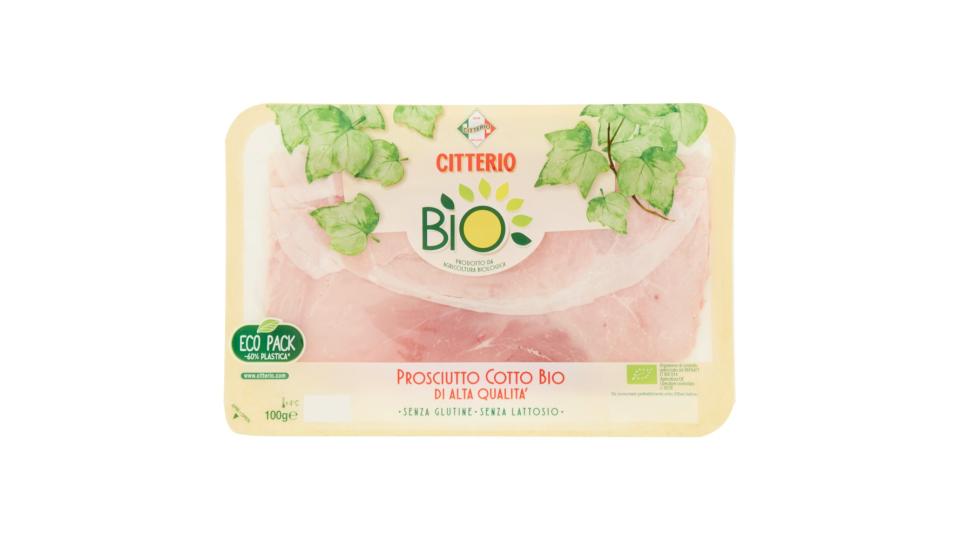 Citterio Bio Prosciutto cotto di alta qualità