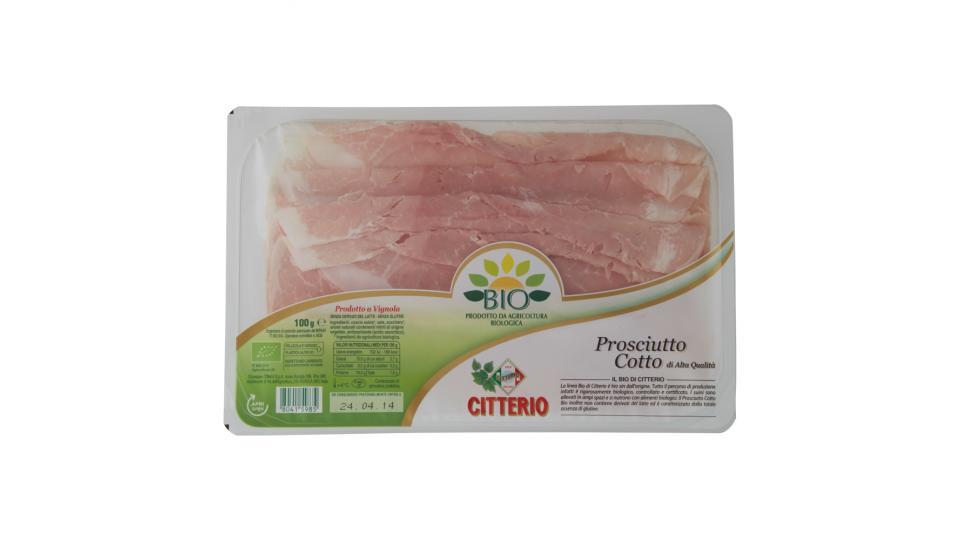 Citterio Bio Prosciutto cotto di alta qualità