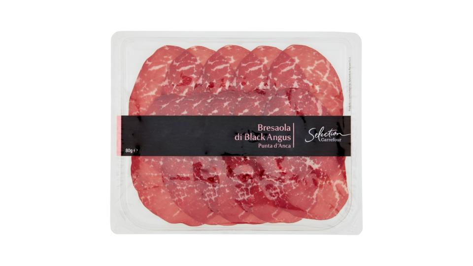 Carrefour Selection Bresaola di Black Angus Punta d'Anca