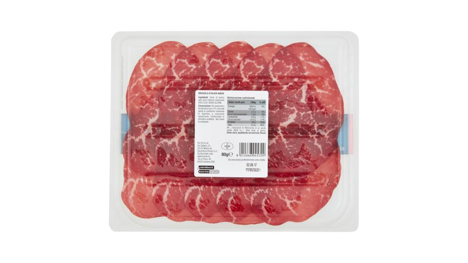 Carrefour Selection Bresaola di Black Angus Punta d'Anca