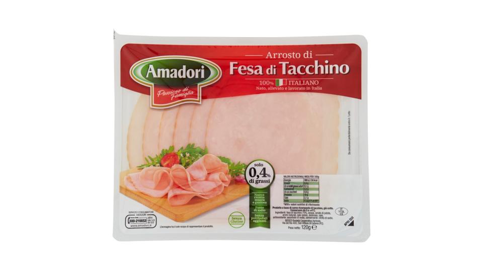 Amadori Arrosto di Fesa di Tacchino