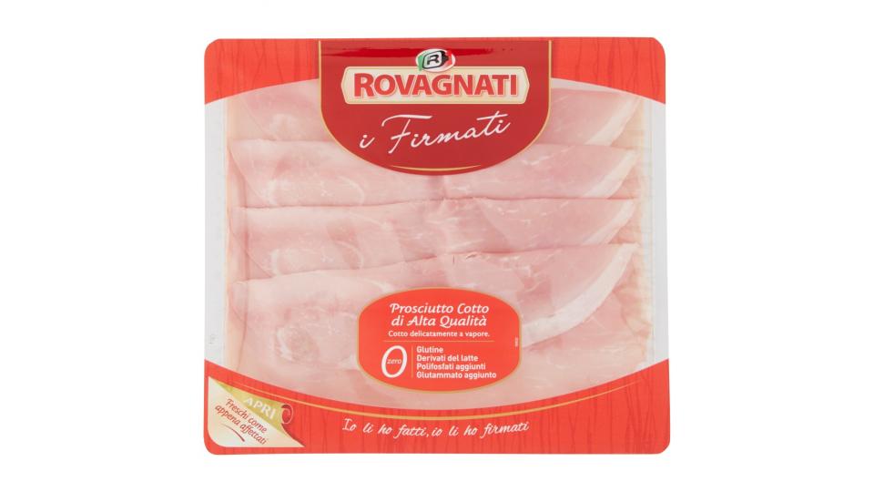 Rovagnati i Firmati Prosciutto Cotto di Alta Qualità