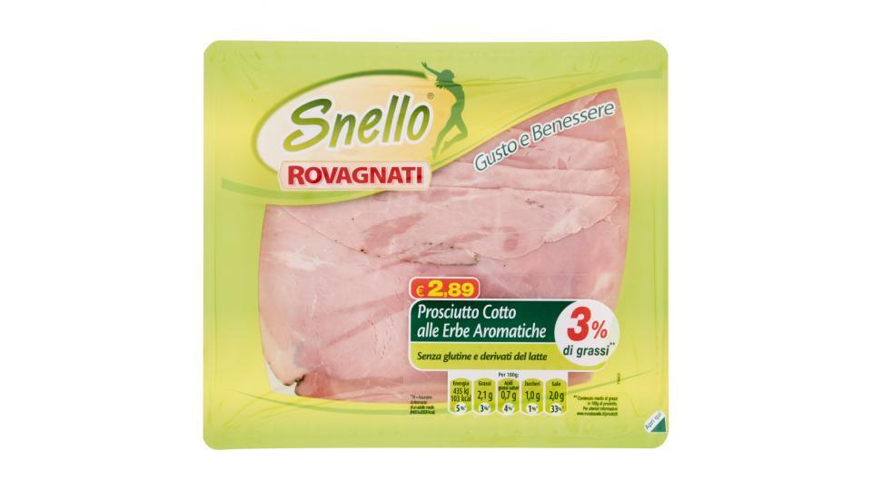 Rovagnati Snello Prosciutto Cotto alle Erbe Aromatiche