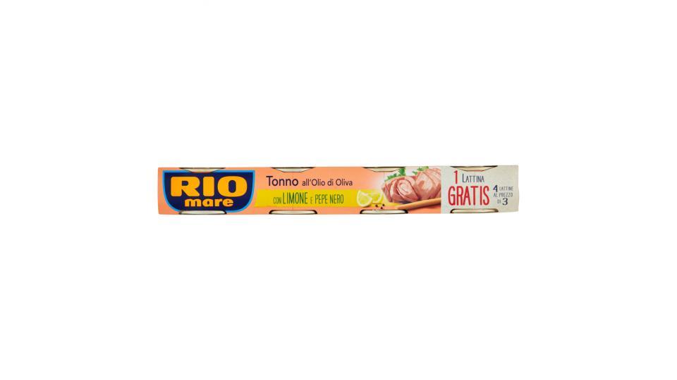 Rio mare Tonno all'Olio di Oliva con Limone e Pepe Nero