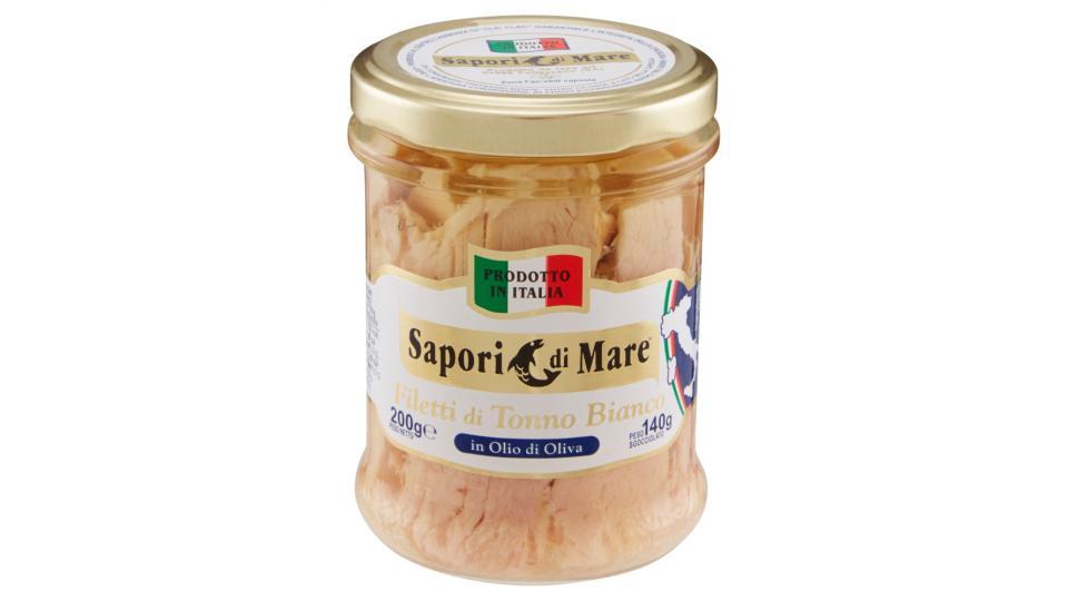 Sapori di Mare Filetti di Tonno Bianco in Olio di Oliva