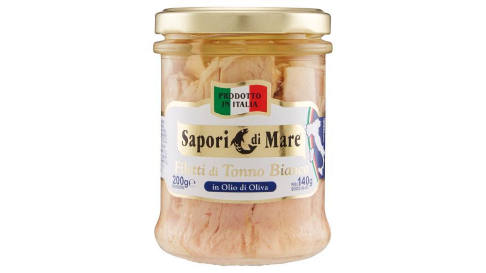 Sapori di Mare Filetti di Tonno Bianco in Olio di Oliva