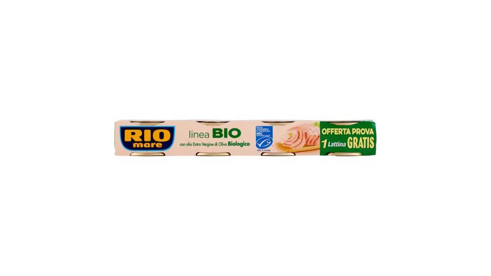 Rio mare linea Bio con olio Extra Vergine di Oliva Biologico