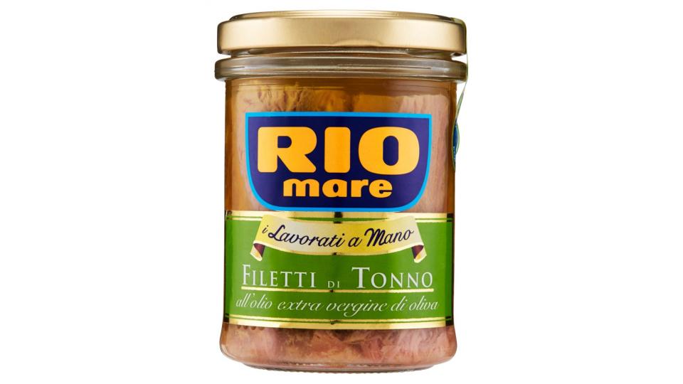 Rio Mare I Lavorati a Mano Filetti di Tonno all'olio extra vergine di oliva