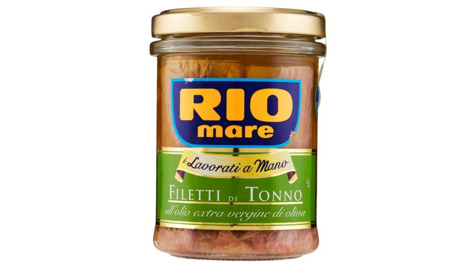 Rio Mare I Lavorati a Mano Filetti di Tonno all'olio extra vergine di oliva