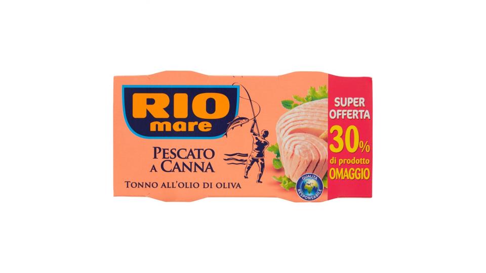 Rio mare Pescato a Canna Tonno all'Olio di Oliva