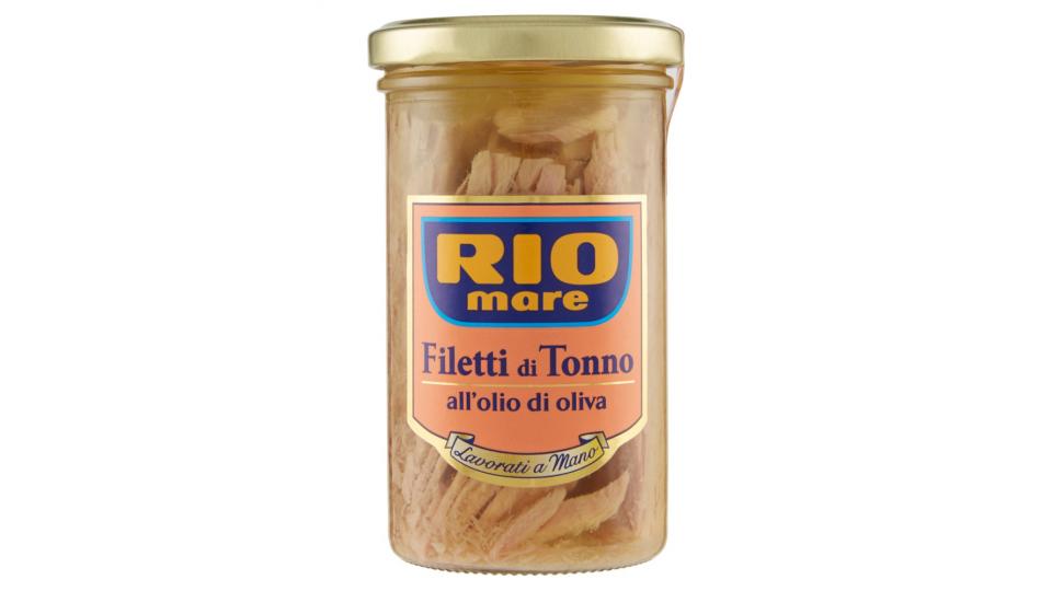 Rio Mare I Lavorati a Mano Filetti di Tonno all'olio di oliva