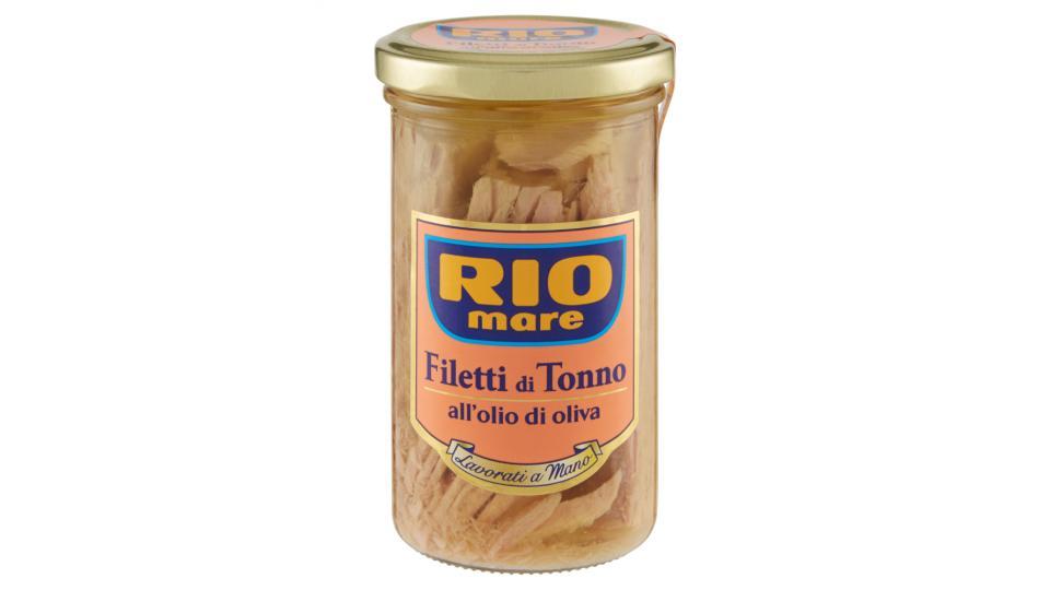 Rio Mare I Lavorati a Mano Filetti di Tonno all'olio di oliva