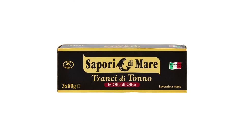 Sapori di Mare Tranci di Tonno in Olio di Oliva