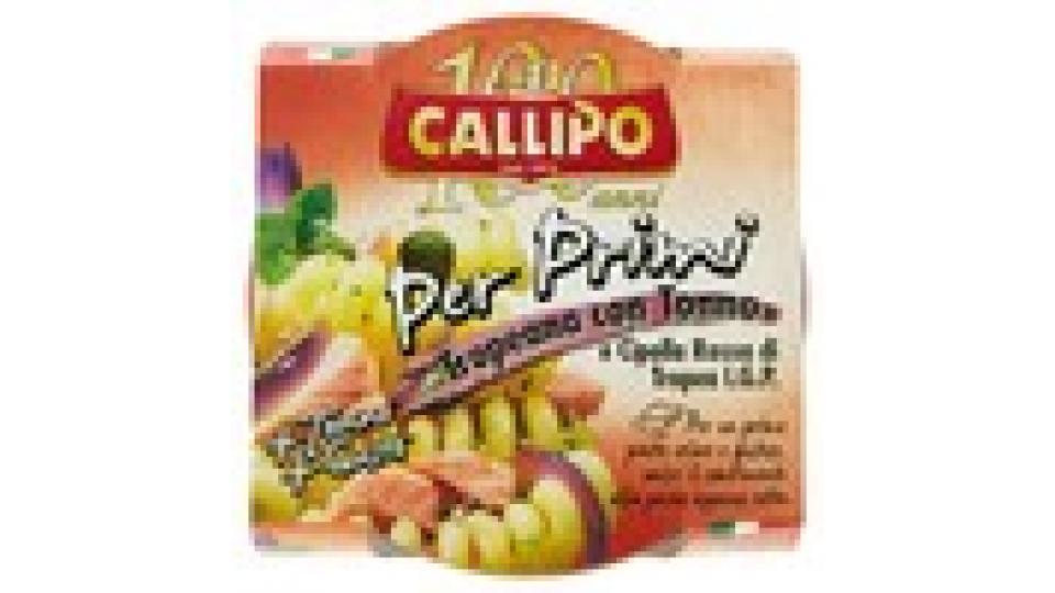 Callipo "Per Primi" Tropeana con Tonno e Cipolla Rossa di Tropea Calabria I.G.P. olio di oliva