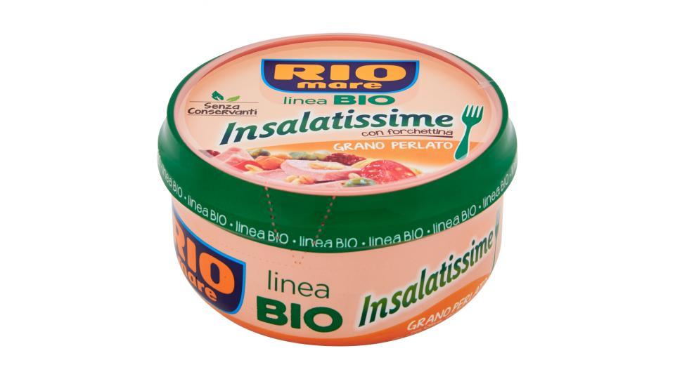 Rio mare Insalatissime linea Bio Grano Perlato con Olive, Pomodorini e olio EVO biologici