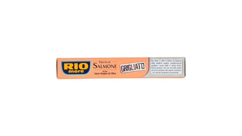 Rio mare Filetto di Salmone all'olio Extra Vergine di Oliva Grigliato