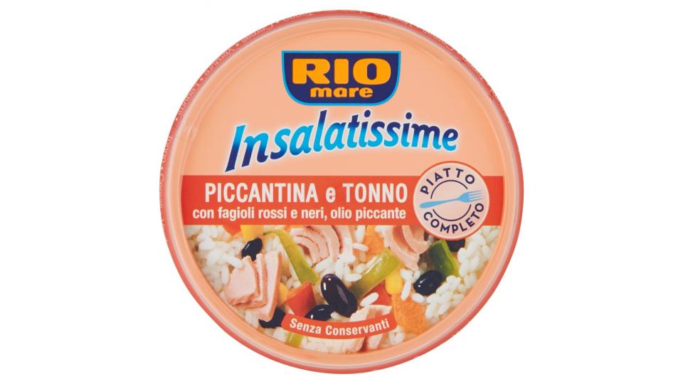 Rio mare Insalatissime Riso Piccante con Fagioli Rossi e Neri e Olio Piccante