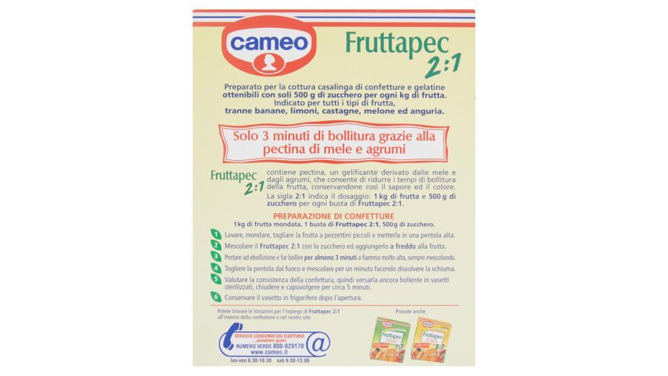 Cameo fruttapec 2:1 3pezzi