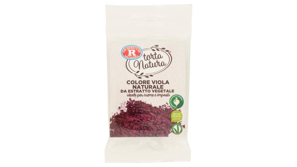 F.lli Rebecchi Valtrebbia torta Natura Colore Viola Naturale da Estratto Vegetale