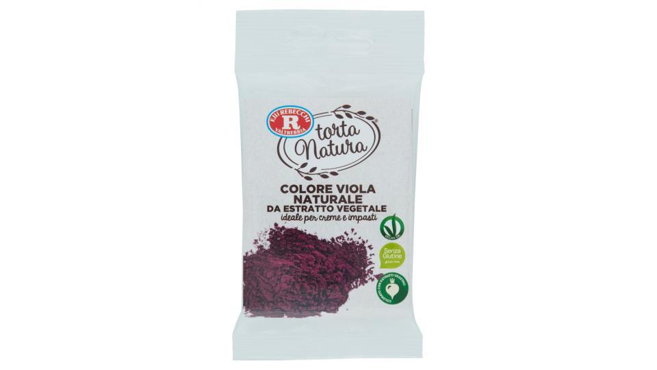 F.lli Rebecchi Valtrebbia torta Natura Colore Viola Naturale da Estratto Vegetale