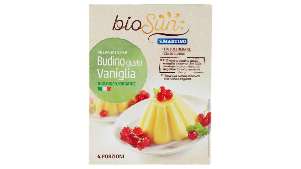 S.Martino bioSun Preparato per Budino gusto Vaniglia Biologico