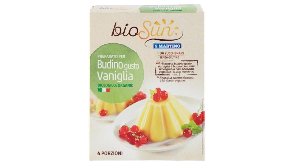 S.Martino bioSun Preparato per Budino gusto Vaniglia Biologico