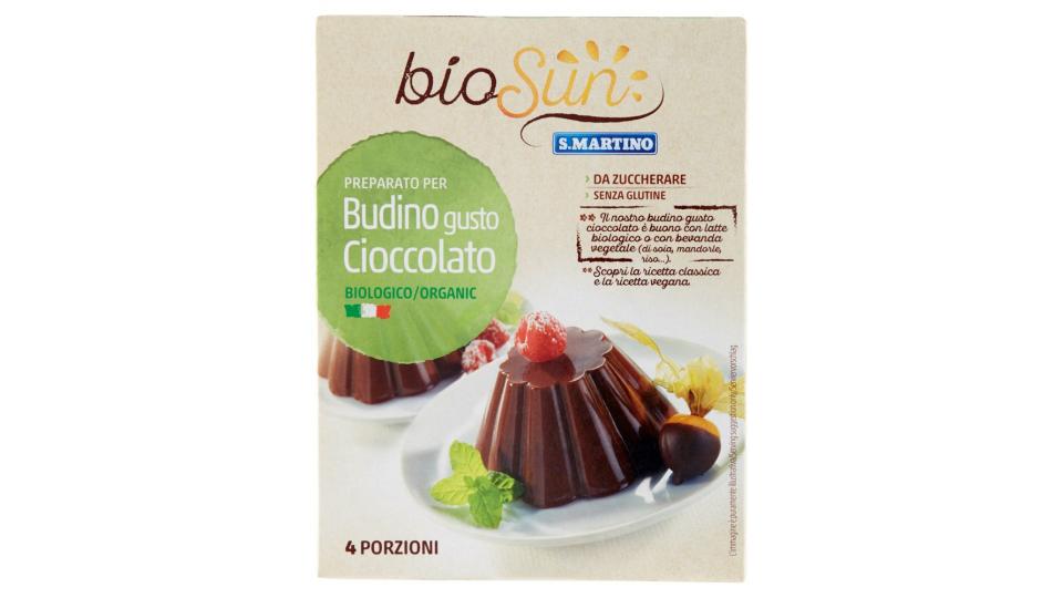 S.Martino bioSun Preparato per Budino gusto Cioccolato Biologico