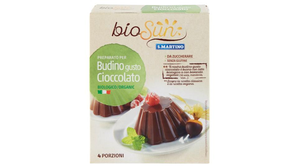 S.Martino bioSun Preparato per Budino gusto Cioccolato Biologico