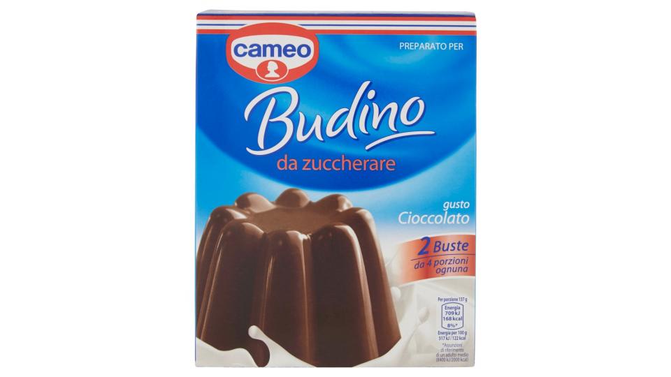 cameo Budino da zuccherare cioccolato