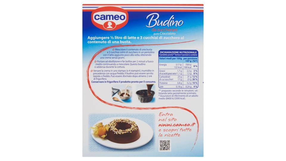 cameo Budino da zuccherare cioccolato