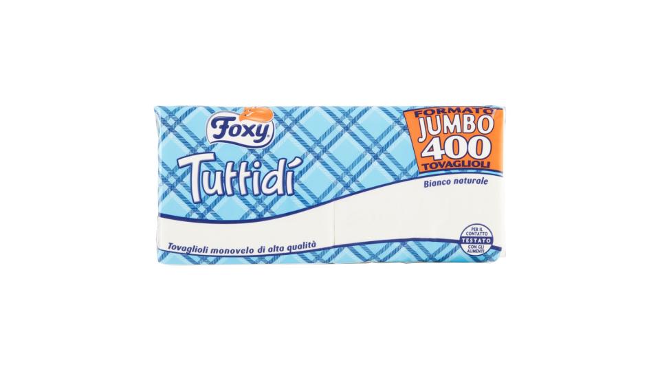 Foxy TuttiDì Jumbo 400 Tovaglioli Monovelo