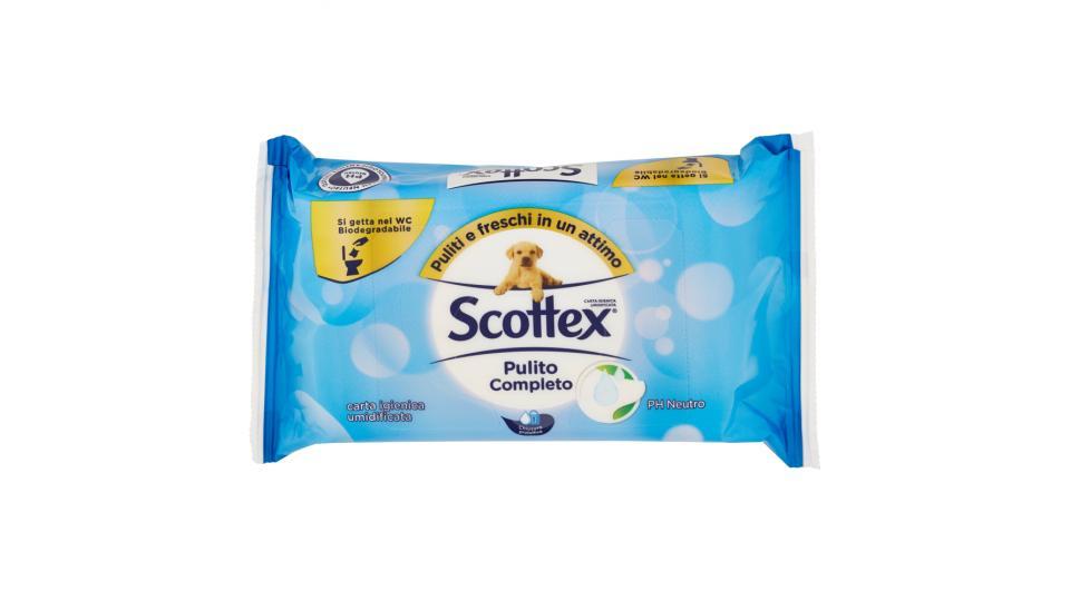 Scottex Carta igienica umidificata Pulito Completo