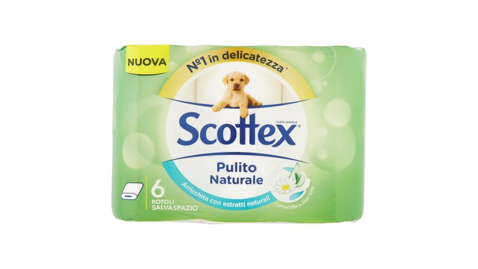 Scottex Pulito Naturale Rotoli Salvaspazio