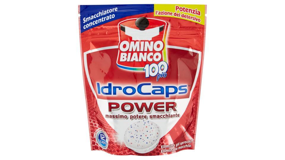 Omino Bianco 100più idrocaps power 12 caps