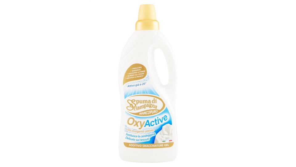 Spuma di Sciampagna Bianco Puro OxyActive Additivo Smacchiatore Gel