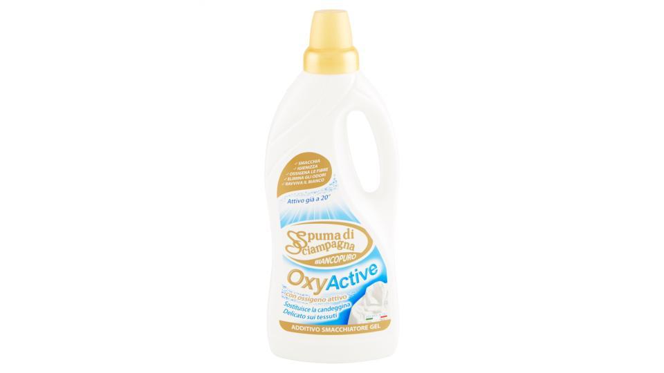 Spuma di Sciampagna Bianco Puro OxyActive Additivo Smacchiatore Gel