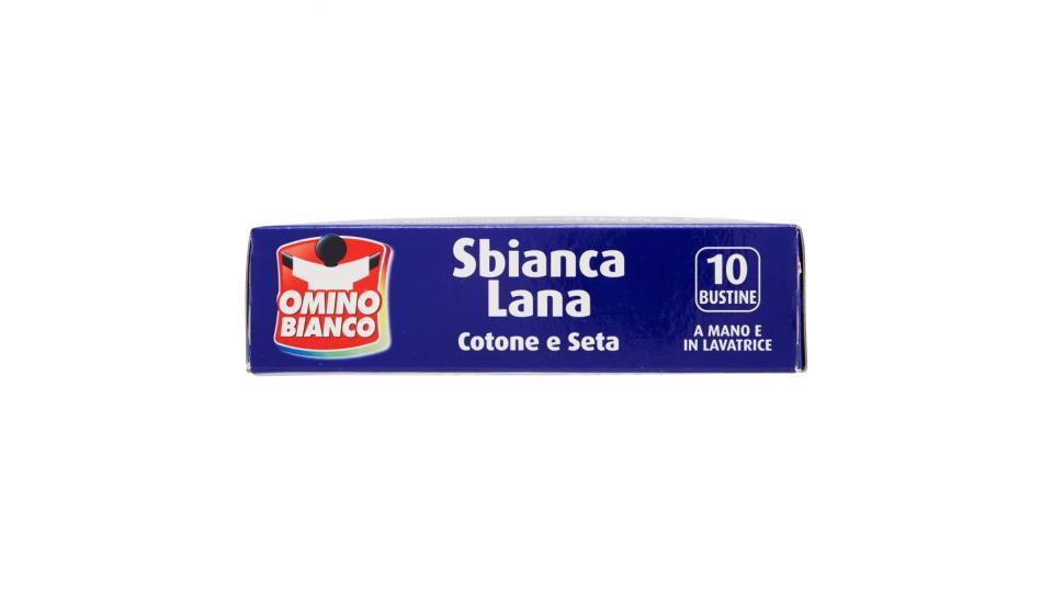 Omino Bianco Sbianca Lana Cotone e Seta